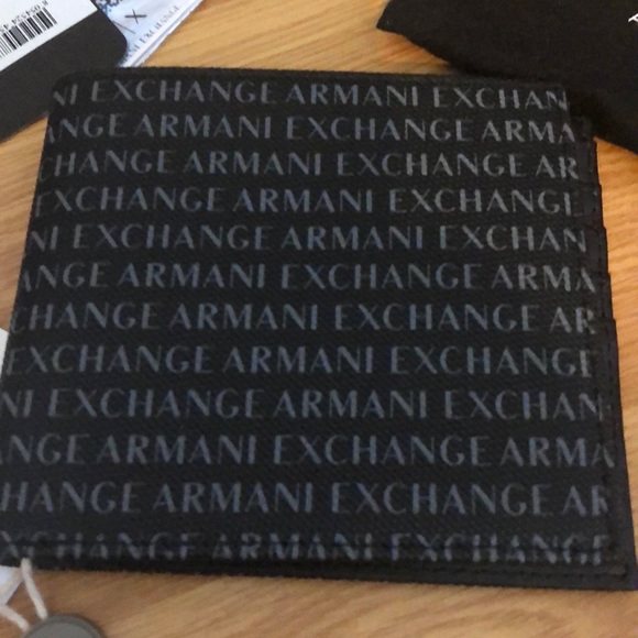 Armani Exchange men’s wallet NEW - Picture 2 of 6